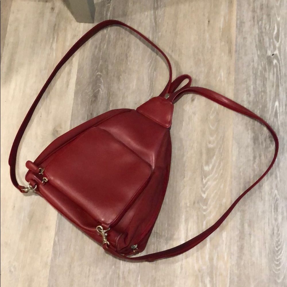Red backpack bag!